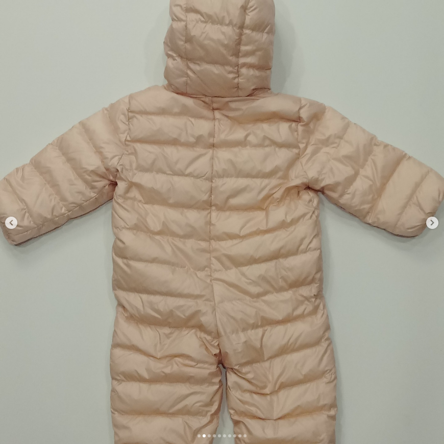 Original Moncler Baby Enfant Luxury Down Jumpsuit / Snowsuit (6-9 Months / 68-74 cm)