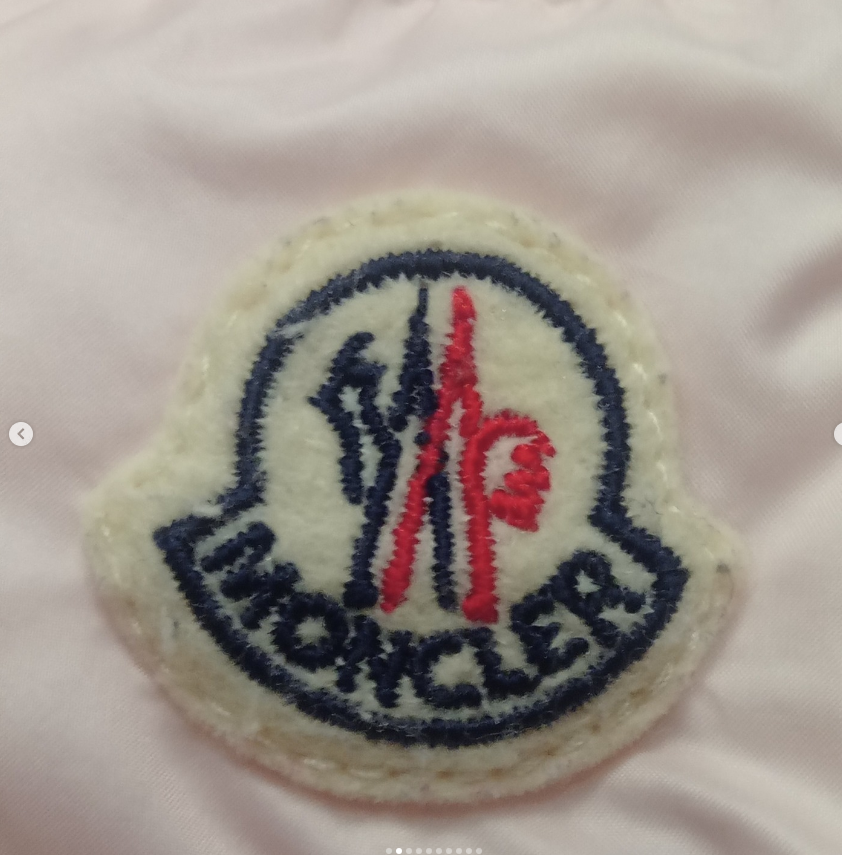 Authentic Moncler Kids Odile Hooded Down Jacket - Light Pink / Size 18-24 Months