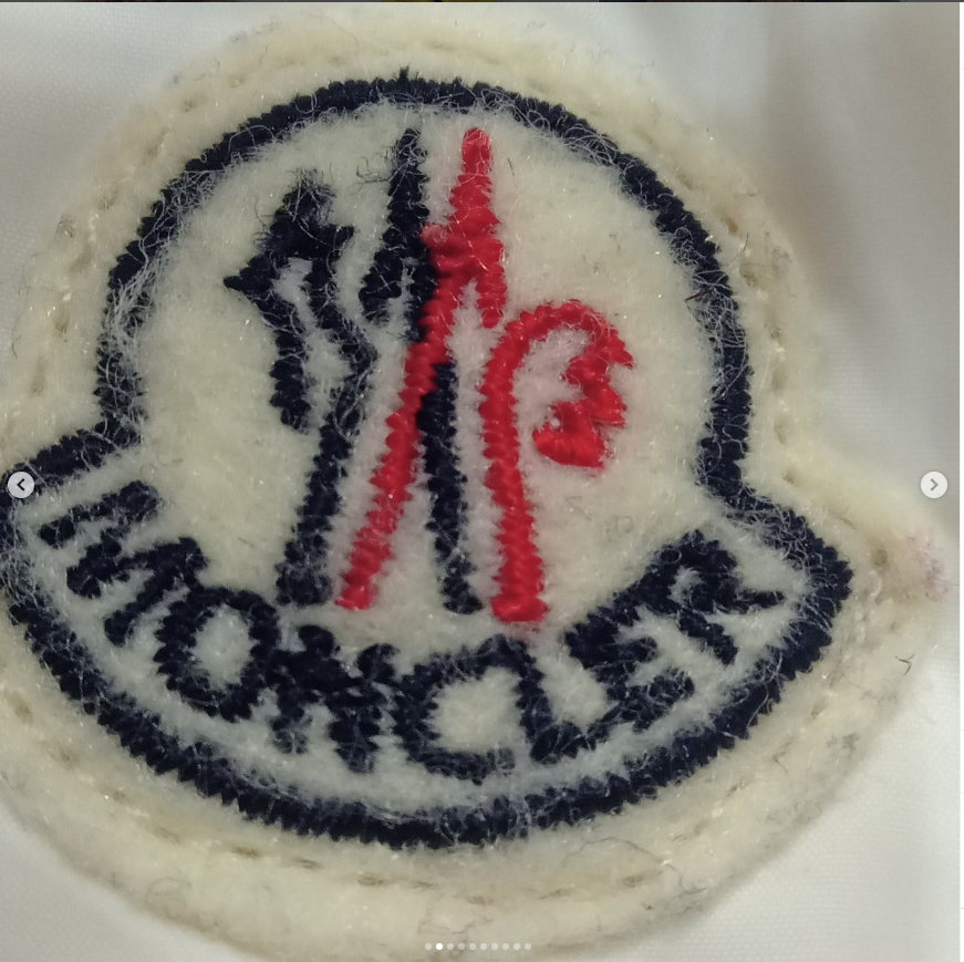 Original Moncler Baby Enfant Pure White Down Snowsuit with Real Fur & Booties (6-9 Months / 68-74 cm)