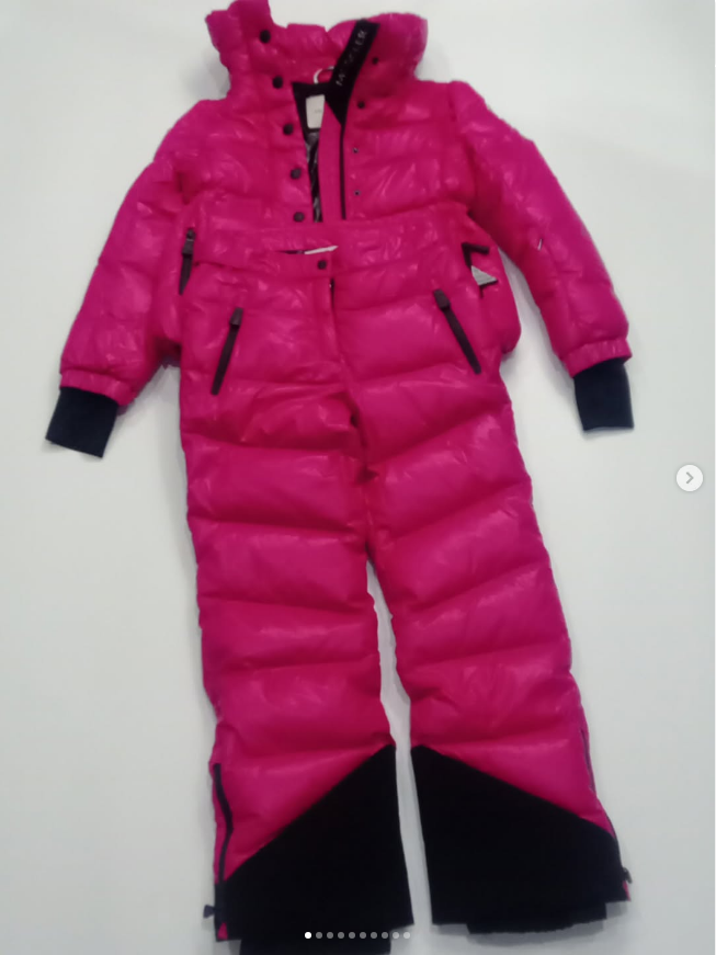 Original Moncler Enfant Girls Premium Luxury 2-Piece Ski Set (8 Years / 128-130 cm)