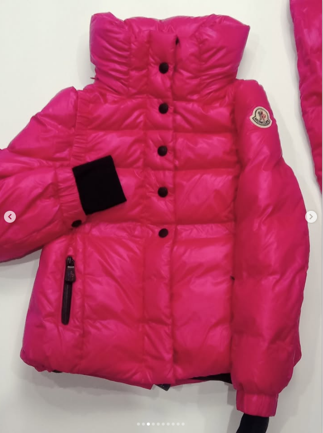 Original Moncler Enfant Girls Premium Luxury 2-Piece Ski Set (8 Years / 128-130 cm)