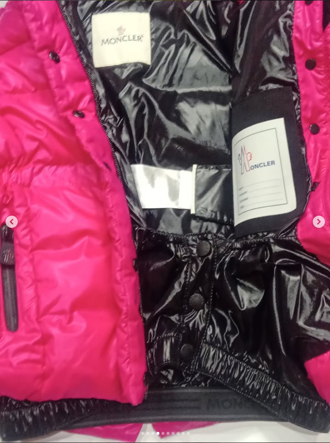 Original Moncler Enfant Girls Premium Luxury 2-Piece Ski Set (8 Years / 128-130 cm)