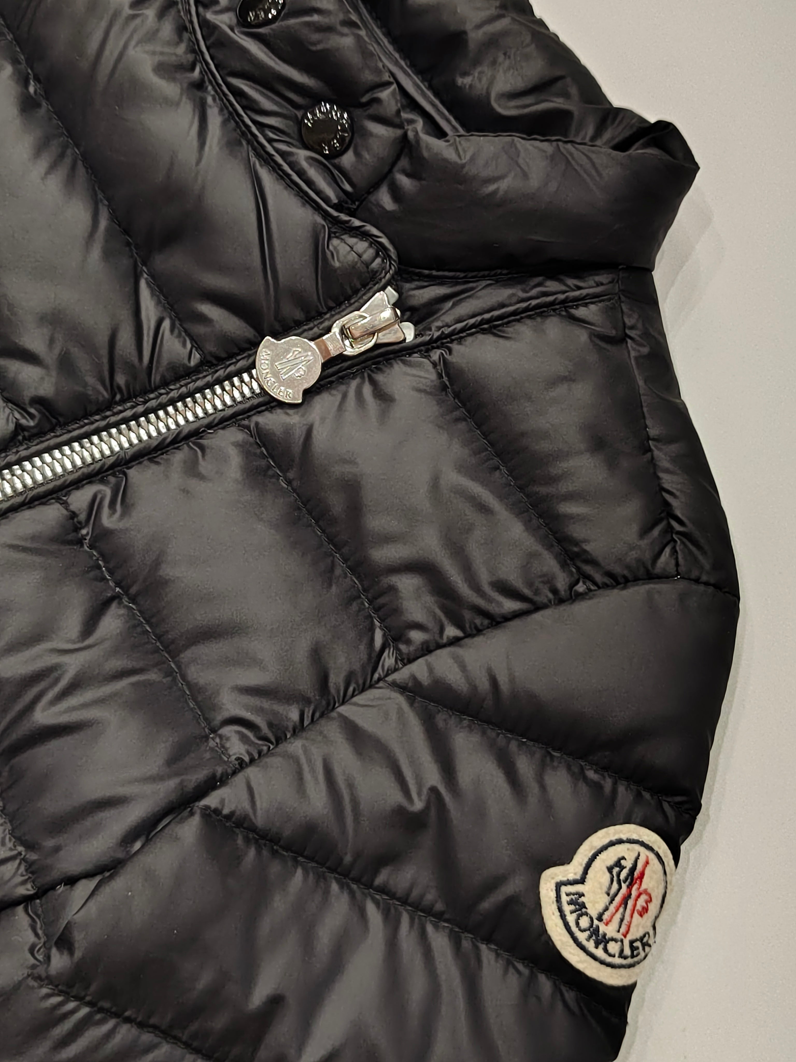 Original Moncler Enfant "Amy" Ultra-Light Down Jacket (Tag 8 Years / Fits 6-7 Years)