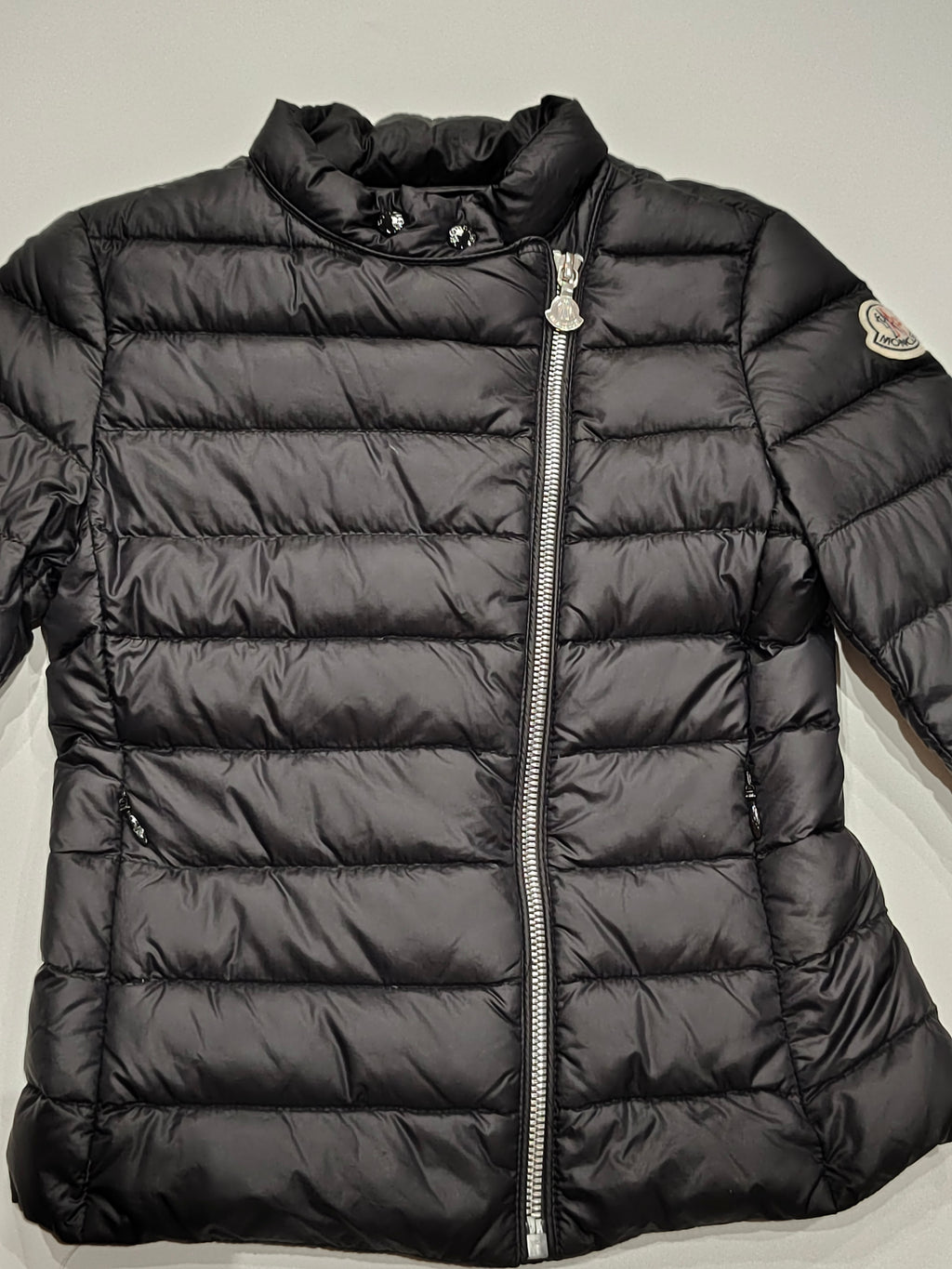Original Moncler Enfant "Amy" Ultra-Light Down Jacket (Tag 8 Years / Fits 6-7 Years)