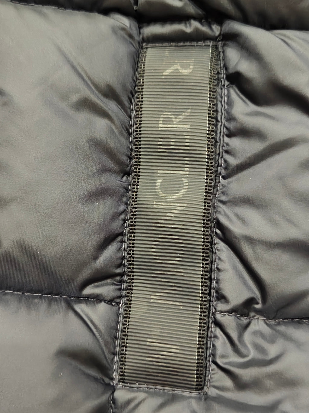 Original Moncler "Matemale" 2-Piece Luxury Blue Fox Fur Ski Down Set (12-18 Months / 80 cm)