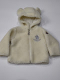 Original Moncler Baby "Bear Ears" Luxury Plush Fleece Jacket (9-12 Months)