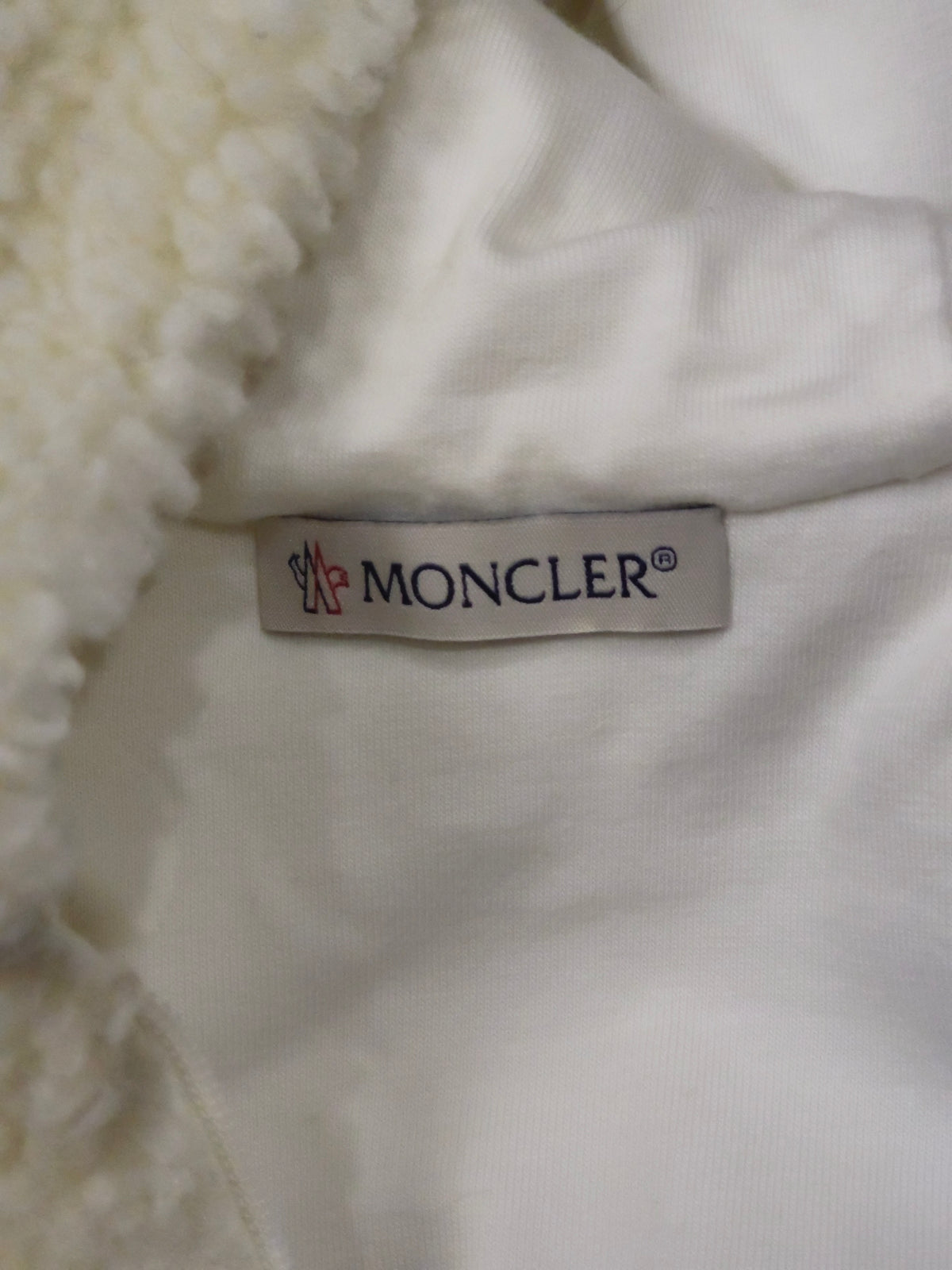 Original Moncler Baby "Bear Ears" Luxury Plush Fleece Jacket (9-12 Months)
