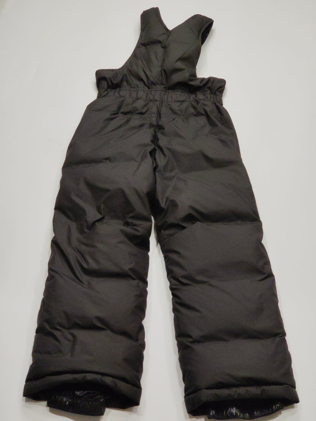 Original Moncler Enfant Kids Luxury Down Ski Pants with Leather Knee Patches (8 Years / 128 cm)