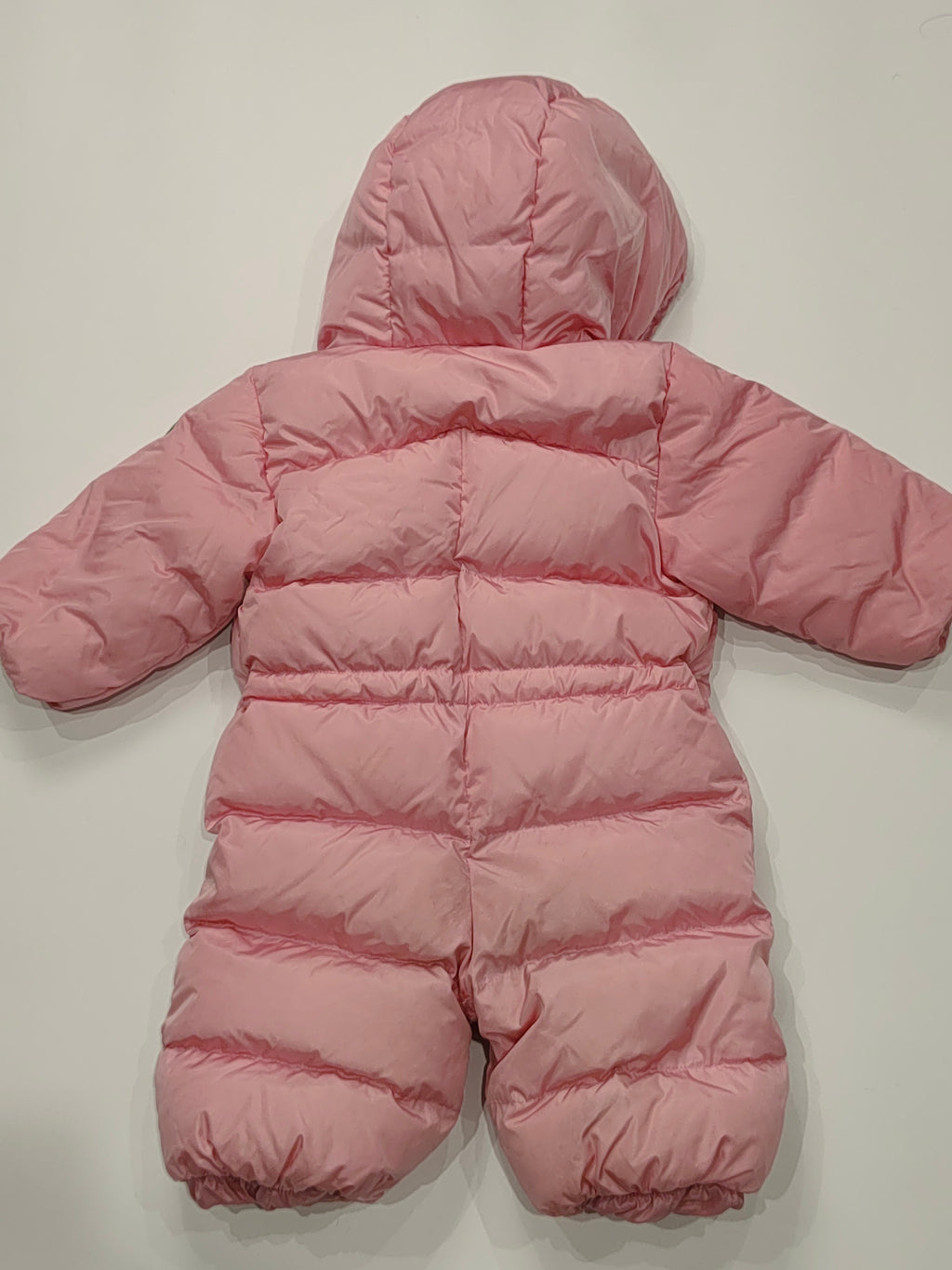 Original Moncler Enfant Baby Girls Luxury Down Snowsuit (6-12 Months)