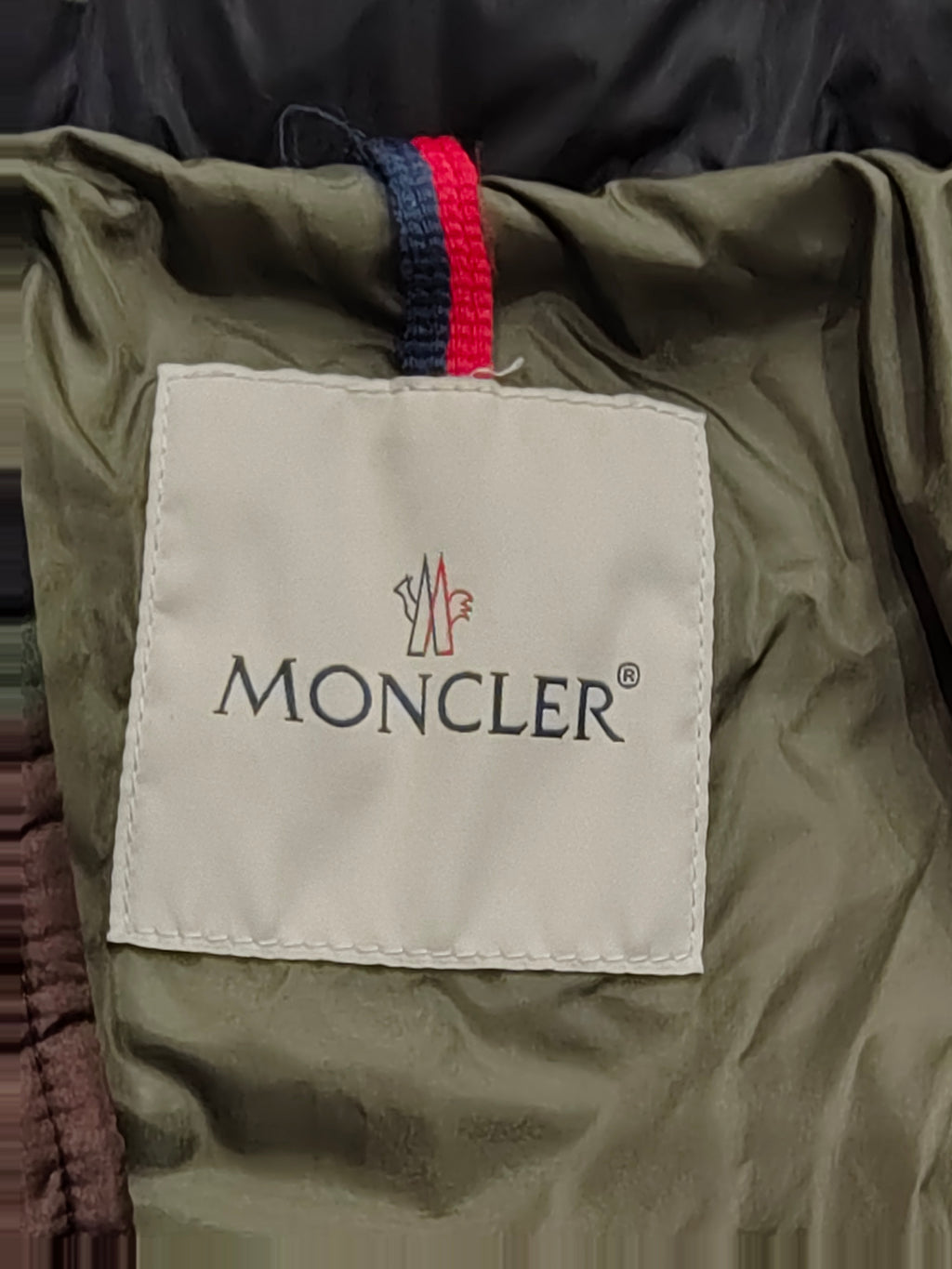 Original Moncler Enfant "Bremes" Kids Luxury Camouflage Down Jacket (6 Years / 116 cm)