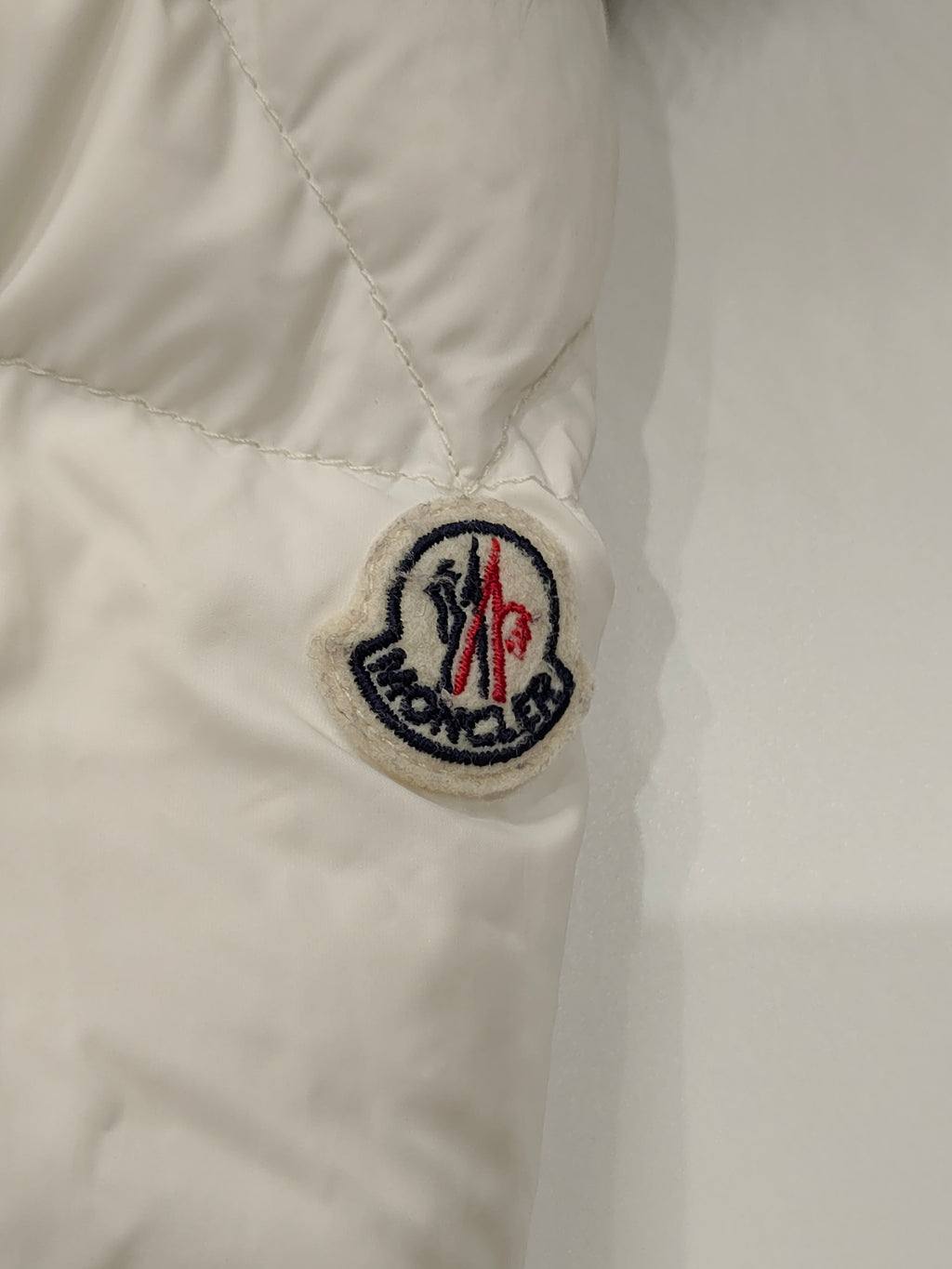 Original Moncler Enfant "New Jean" Baby Luxury Goose Down Snowsuit with Real Fur & Booties (6-9 Months / 68 cm)