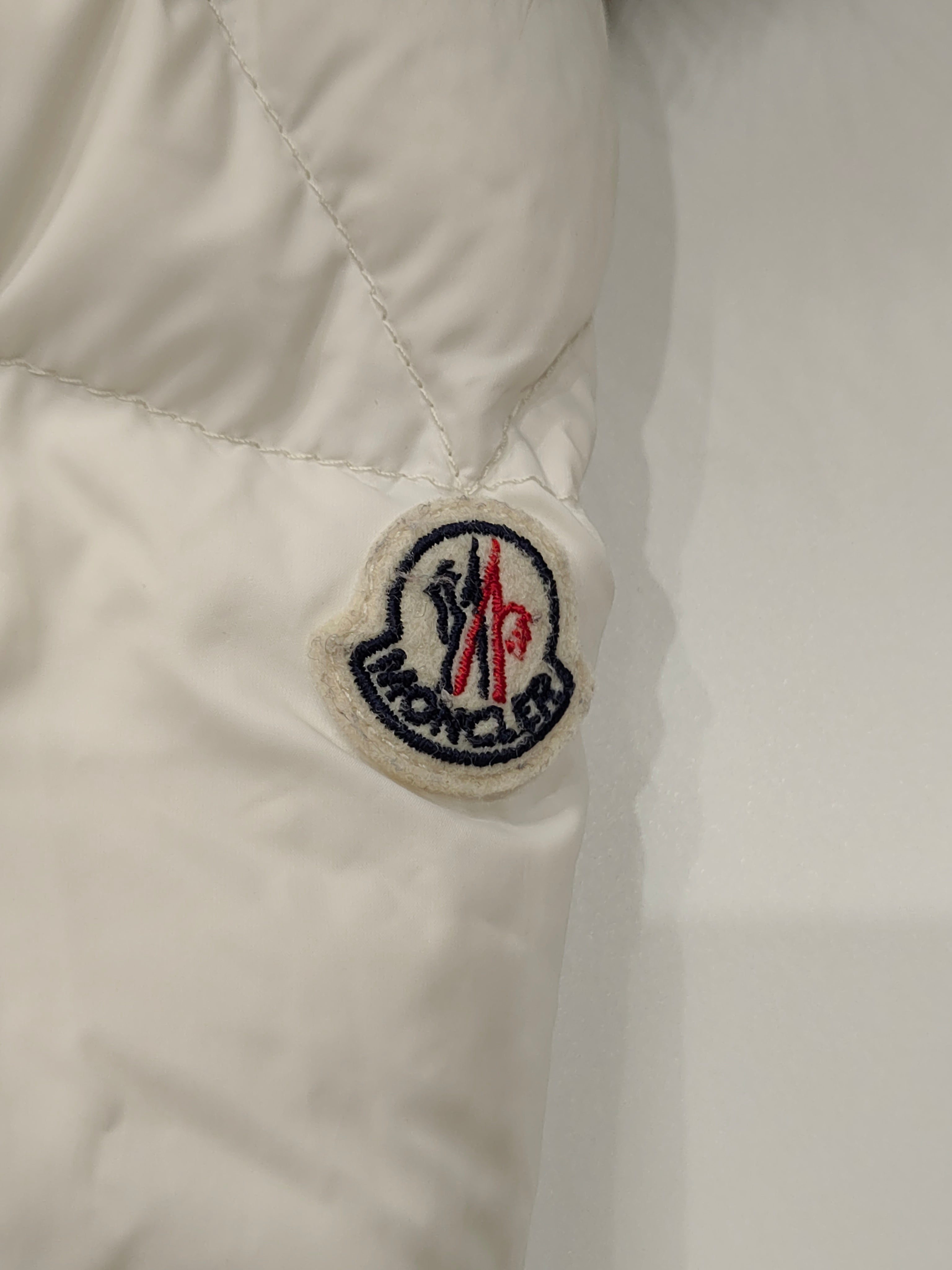 Original Moncler Enfant "New Jean" Baby Luxury Goose Down Snowsuit with Real Fur & Booties (6-9 Months / 68 cm)