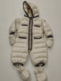 Original Moncler Enfant Baby Luxury Down Snowsuit Set with Mittens & Booties (6-9 Months)