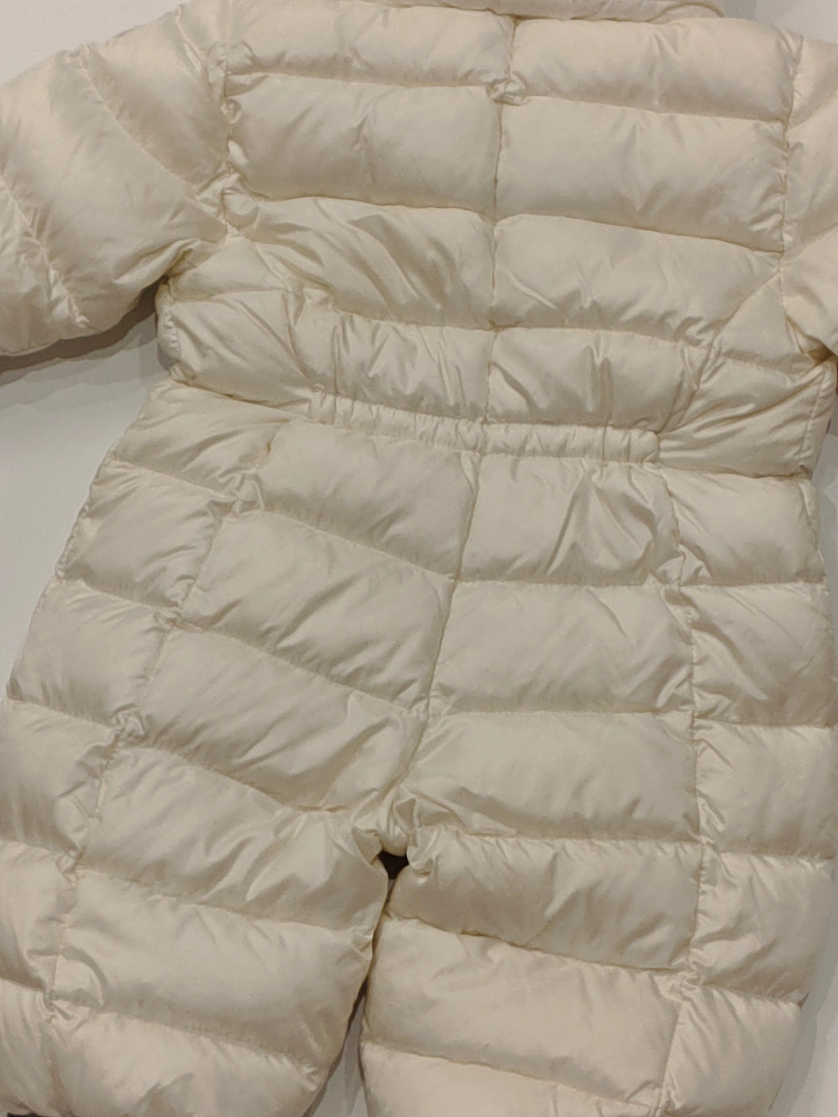 Original Moncler Enfant Baby Luxury Down Snowsuit Set with Mittens & Booties (6-9 Months)