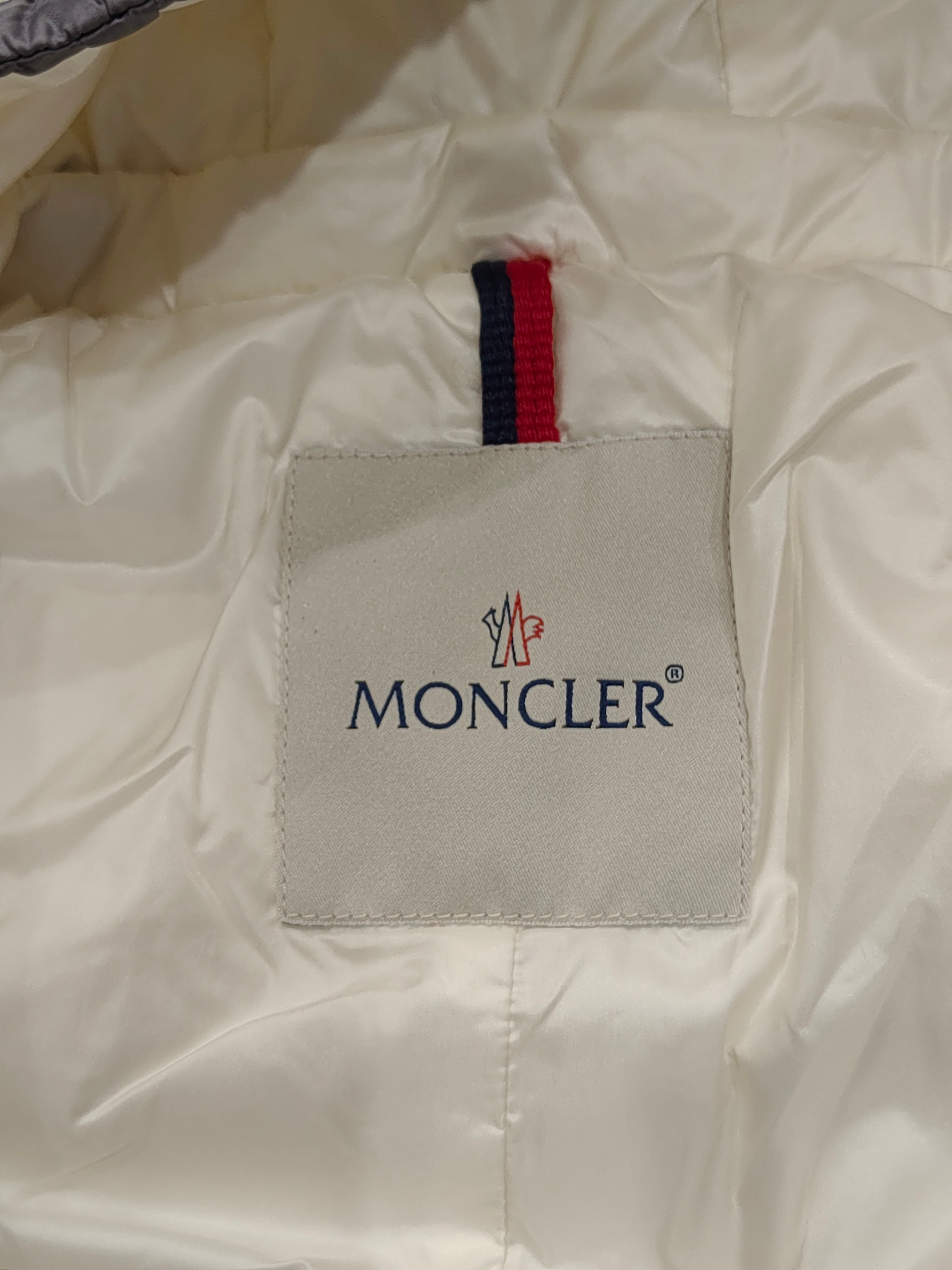 Original Moncler Enfant Baby Luxury Down Snowsuit Set with Mittens & Booties (6-9 Months)