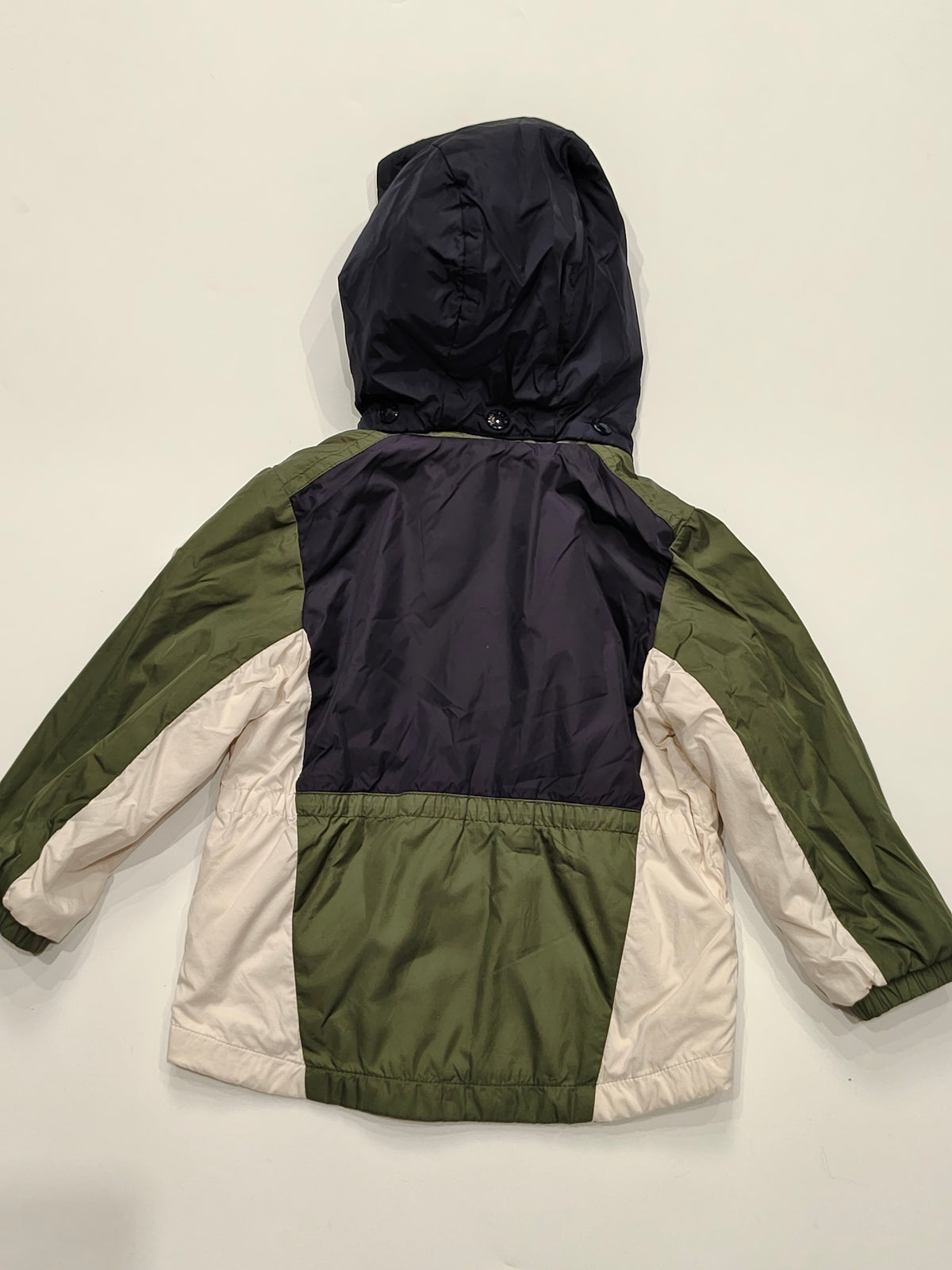 Original Moncler Enfant "Barratier" Baby Boys Luxury Color-Block Windbreaker Jacket (18-24 Months / 86 cm)