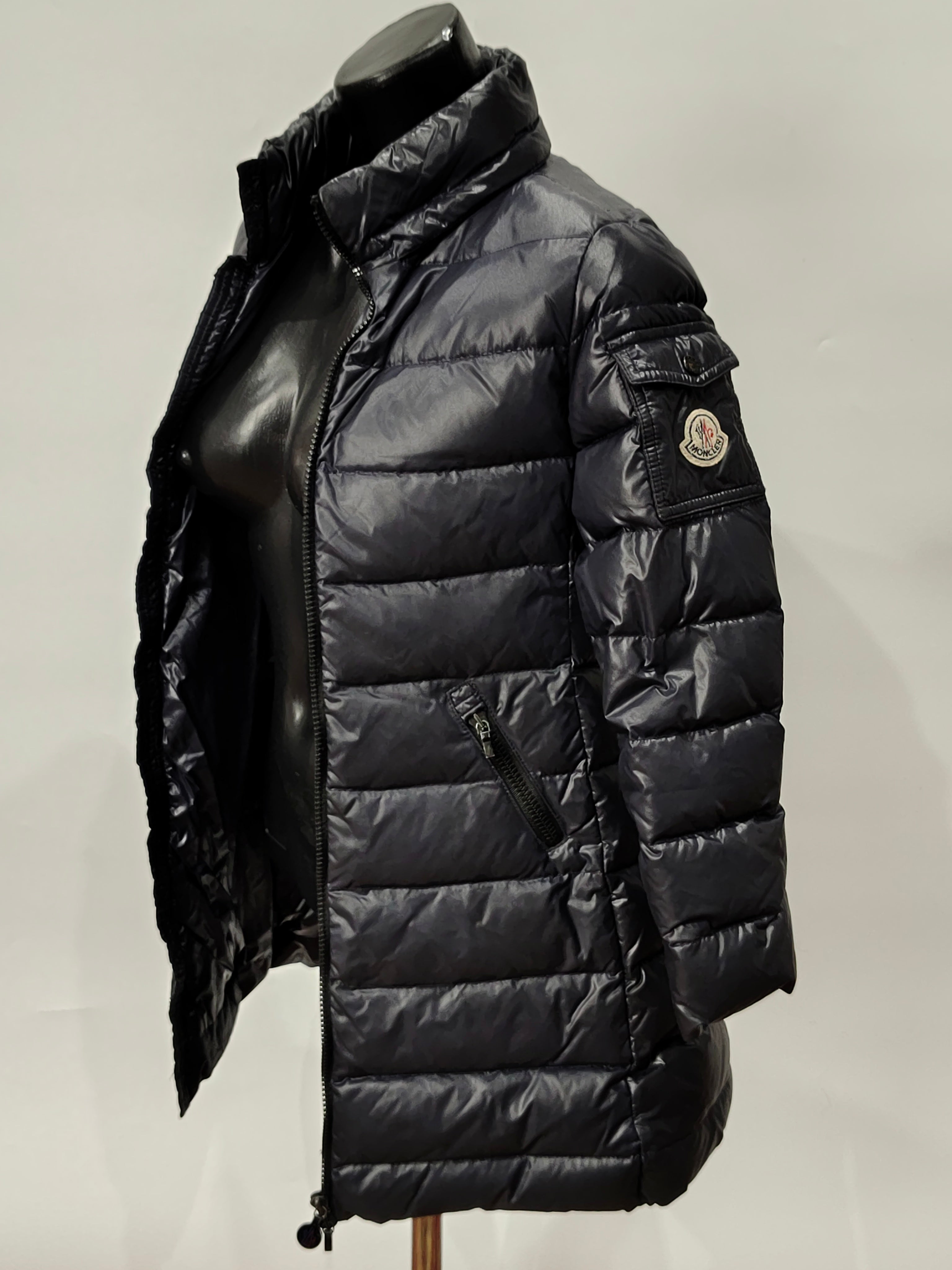 Original Moncler Enfant "Moka" Girls Luxury Long Down Coat (8 Years / 130 cm)