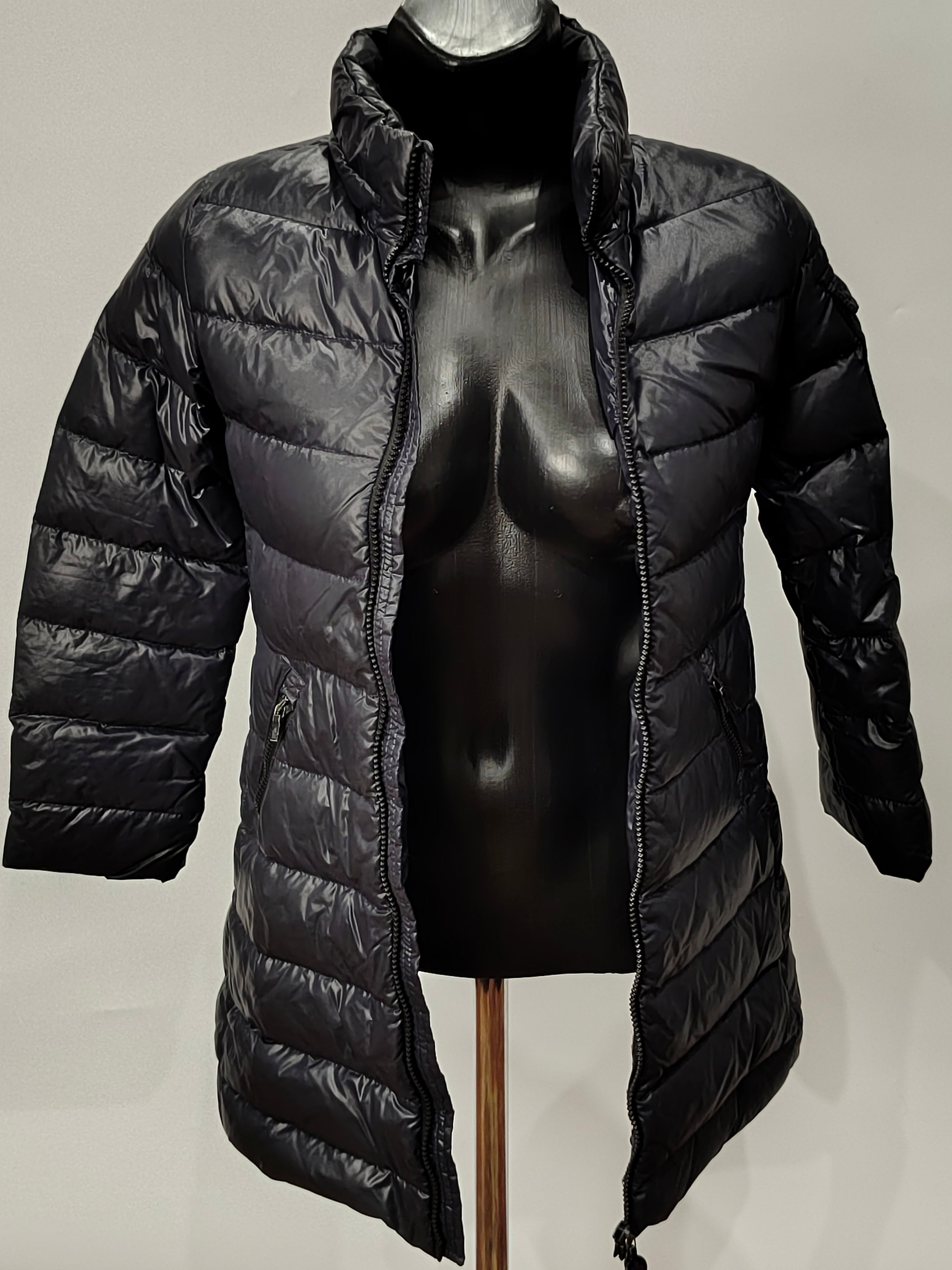 Original Moncler Enfant "Moka" Girls Luxury Long Down Coat (8 Years / 130 cm)