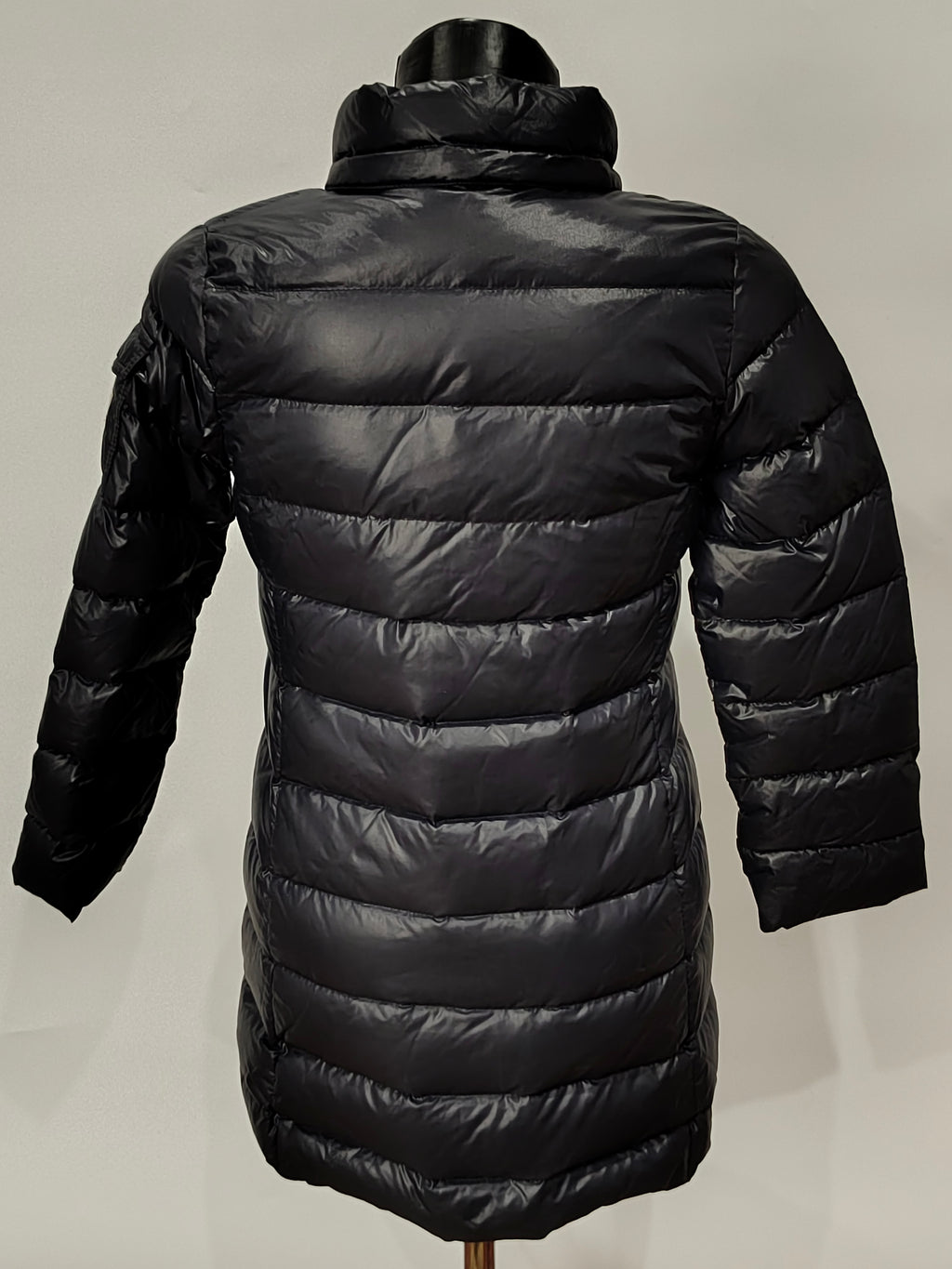 Original Moncler Enfant "Moka" Girls Luxury Long Down Coat (8 Years / 130 cm)