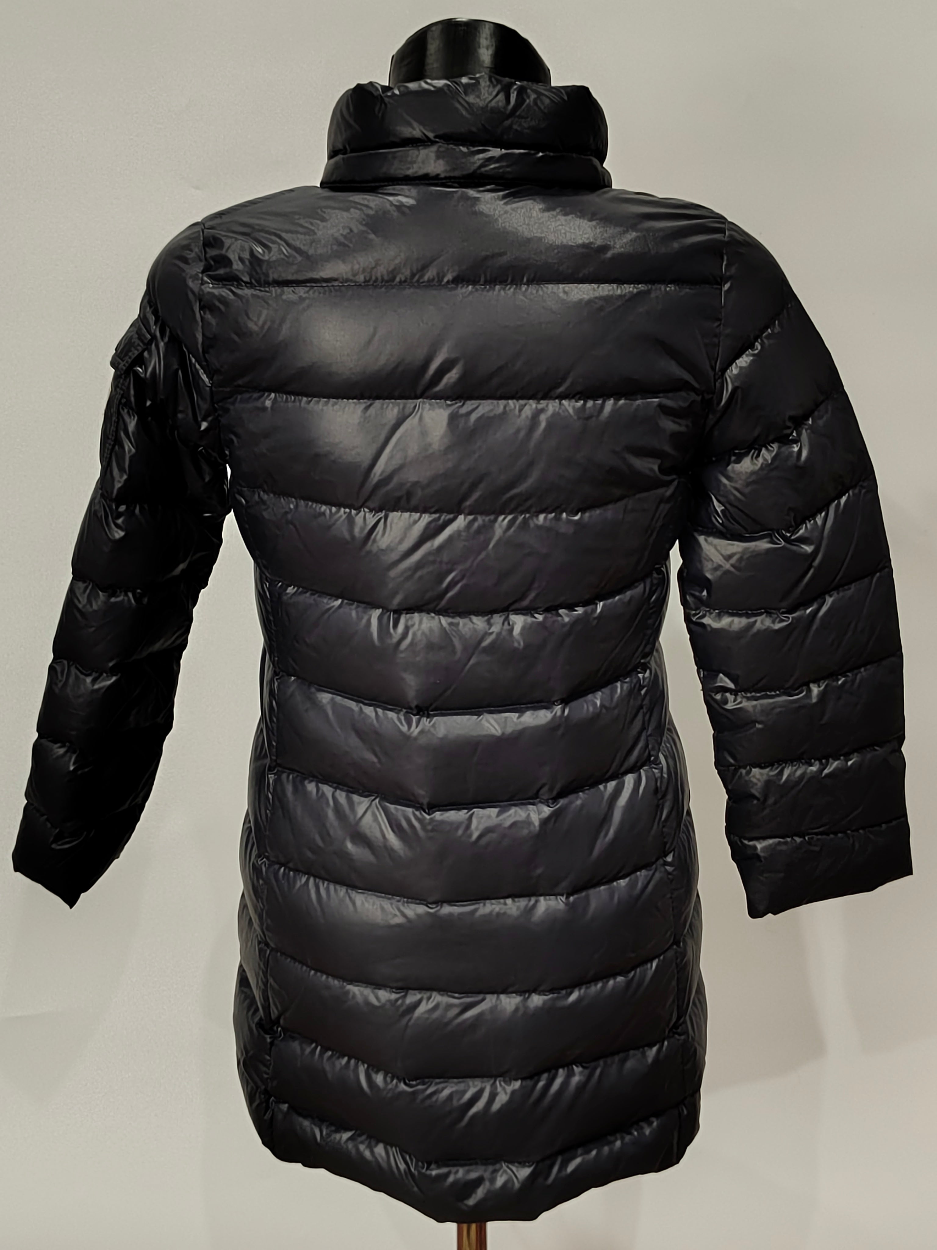 Original Moncler Enfant "Moka" Girls Luxury Long Down Coat (8 Years / 130 cm)