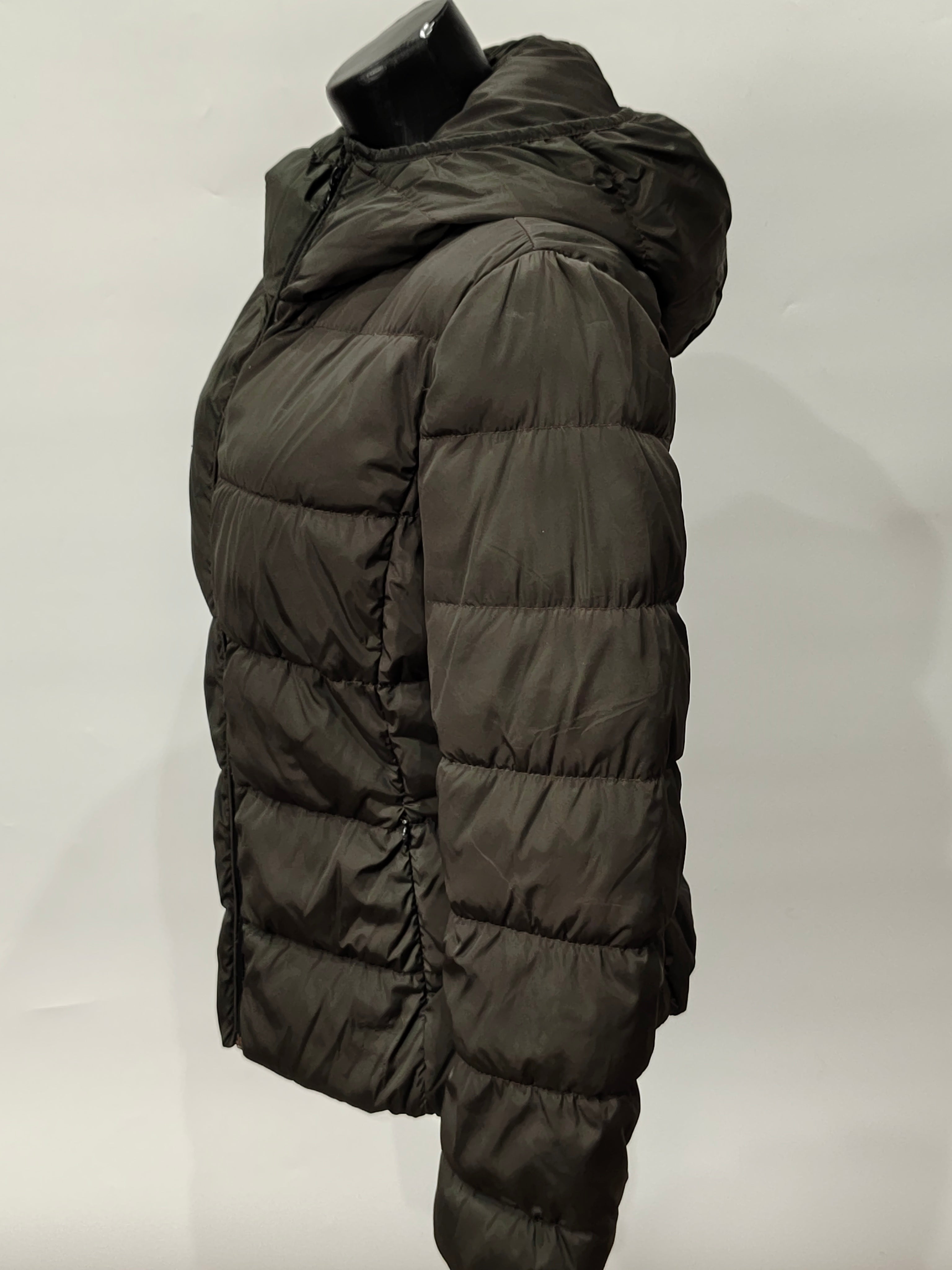 Original Vintage Moncler "Arum" Women's Luxury Hooded Down Jacket (Size 2 / Medium)