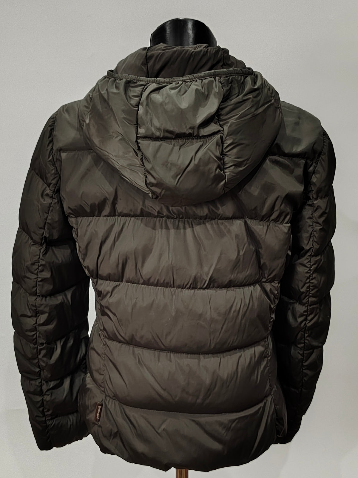 Original Vintage Moncler "Arum" Women's Luxury Hooded Down Jacket (Size 2 / Medium)